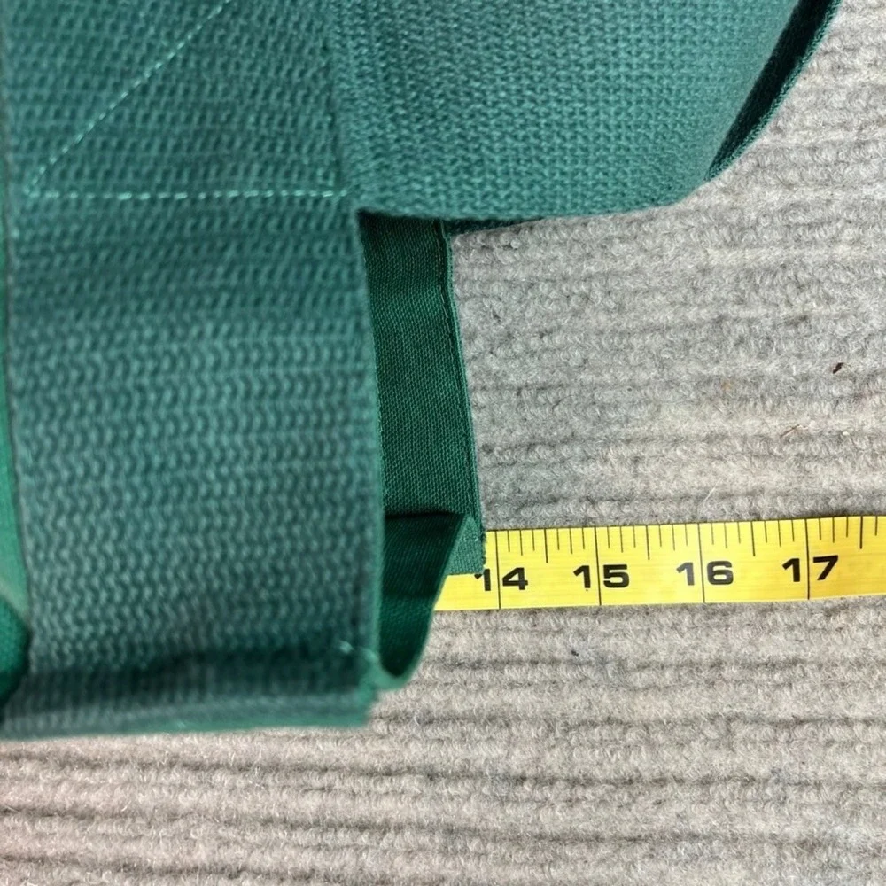 NWT Barnes & Noble Green Canvas Tote A Bag of Books Re-Wrap Social Enterprise